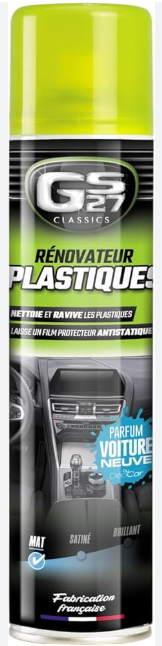 Rénovateur Plastiques Auto G27 – Brillance & Protection Durable